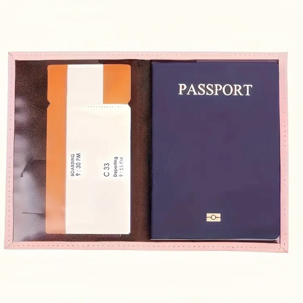 Stylish Passport Holder in Multiple Colors New Without Tags never Tag - Picture 5 of 6